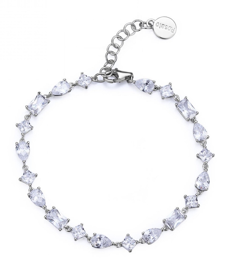 Rosato Luxusný strieborný náramok pre ženy Gemma RZGE16