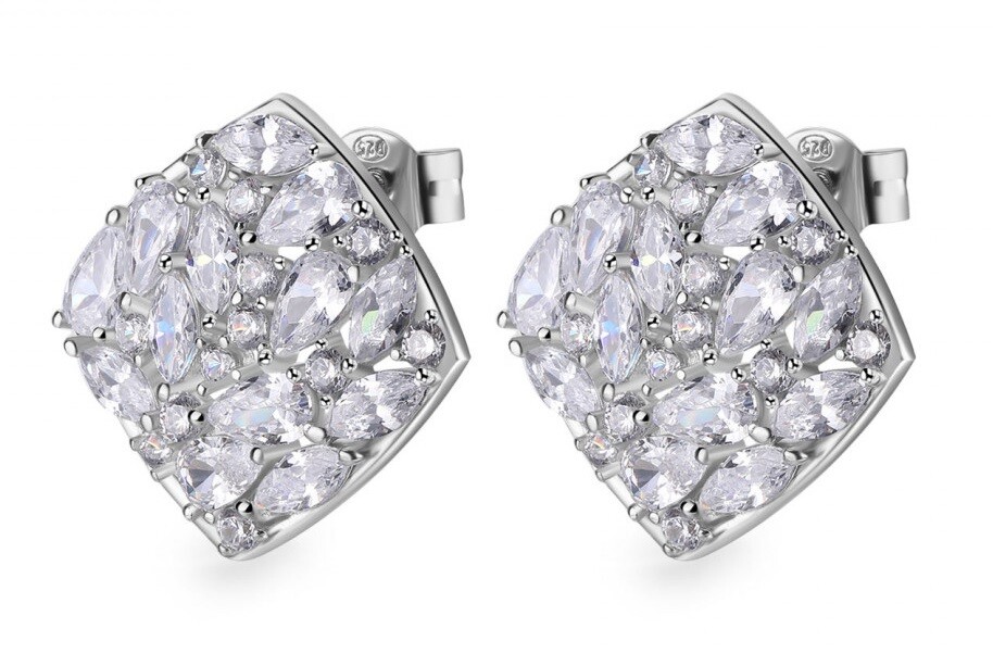 Rosato Trblietavé strieborné náušnice Gemma RZGE40