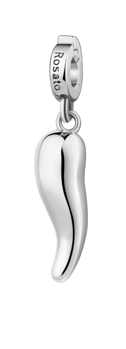 Rosato Moderný strieborný prívesok pre šťastie Chilli paprička Storia RZ209R