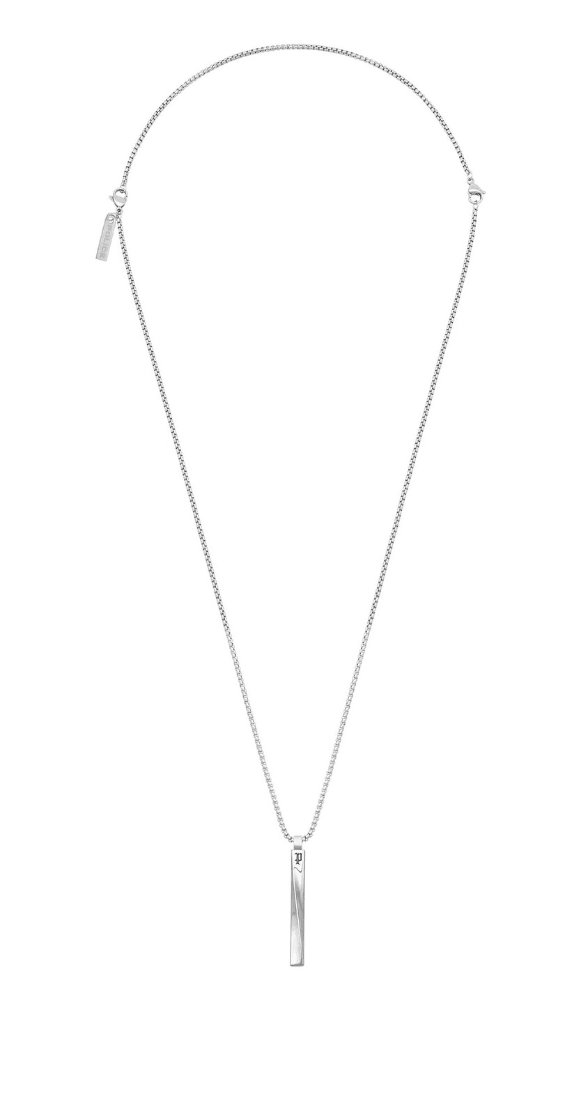 Police Štýlový oceľový náhrdelník pre mužov Contorto PEAGN0081701