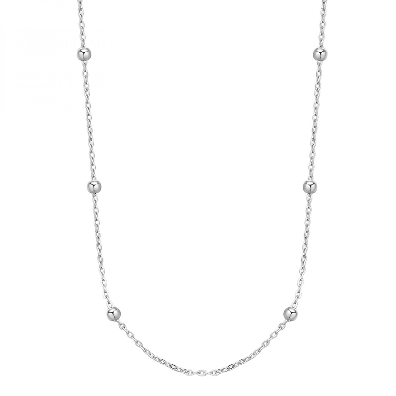 Rosato Dlhý strieborný náhrdelník pre ženy Storie RZC056