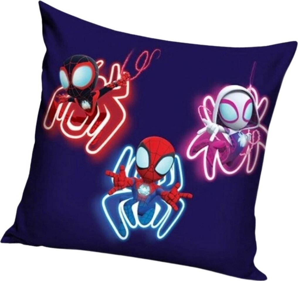 Carbotex Detský vankúšik Spidey Sila pavučín 40 × 40 cm