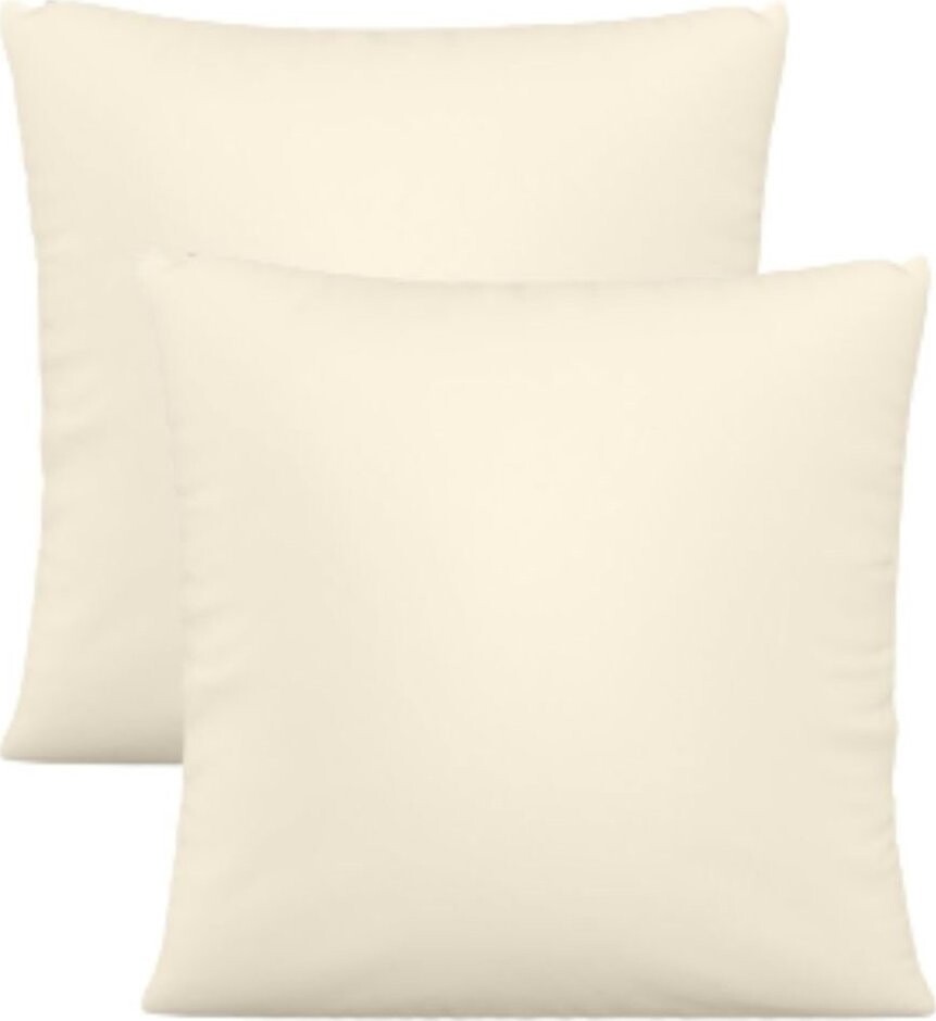 nanoSPACE Polštáře pro alergiky Nanobavlna® - sada 2 ks, 40 × 40 cm, režná biobavlna, 400 g