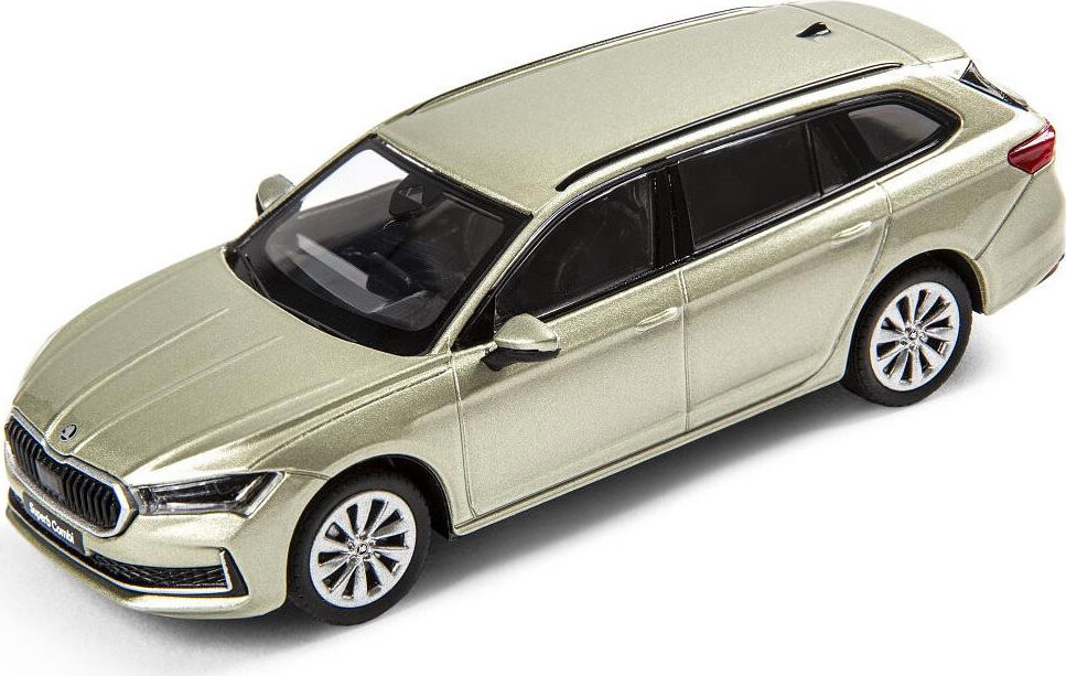 Škoda Superb Combi model 1:43 žlutá Ice Tea