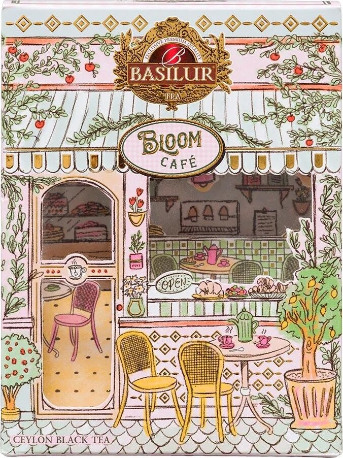 BASILUR Bloom Café Berry Twist papír 75g