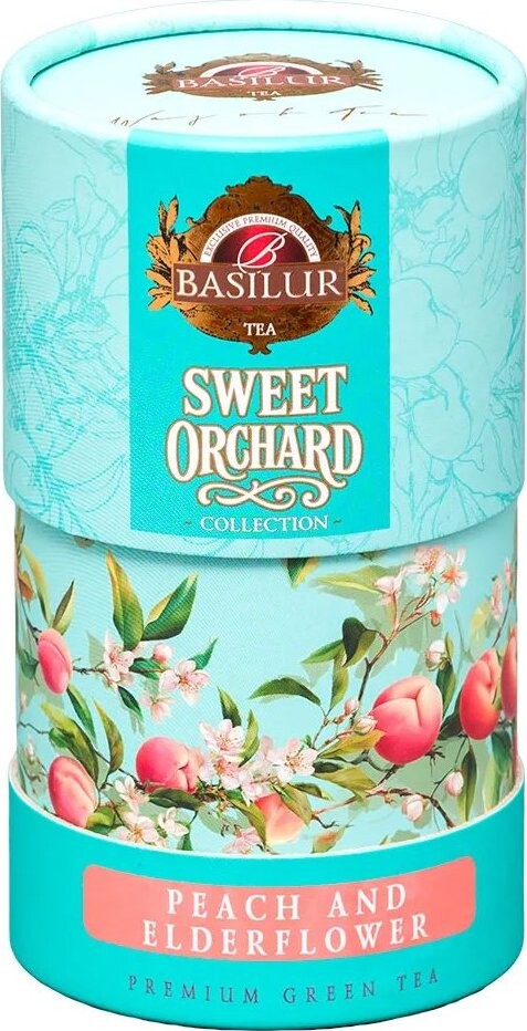 BASILUR Sweet Orchard Peach & Elderflower papír 75g