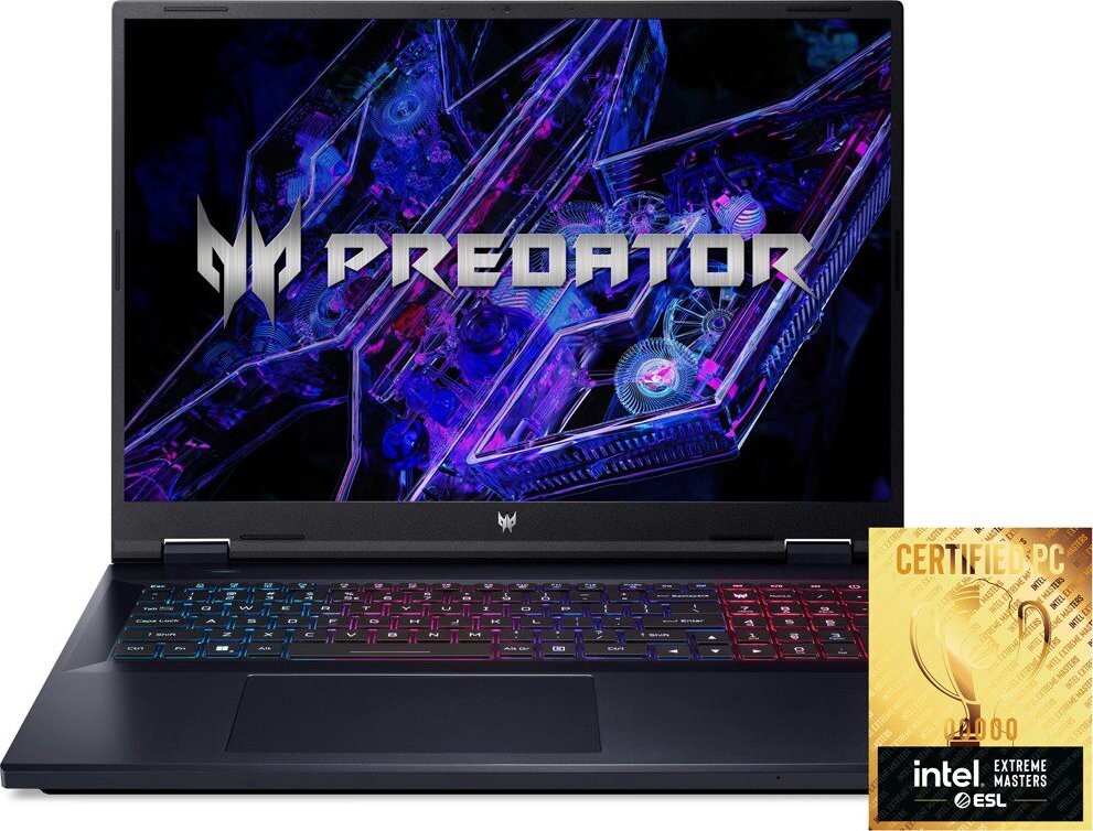 Repasované - Acer Predator Helios Neo 18 Abyssal Black kovový (PHN18-71-938T)