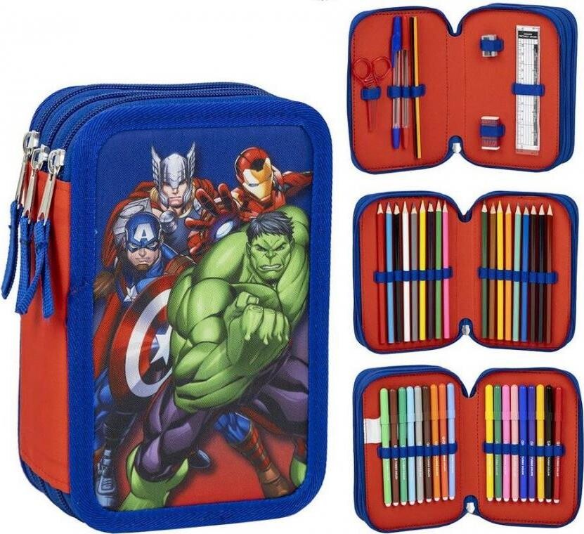 Marvel: Avengers – školské trojdielne puzdro