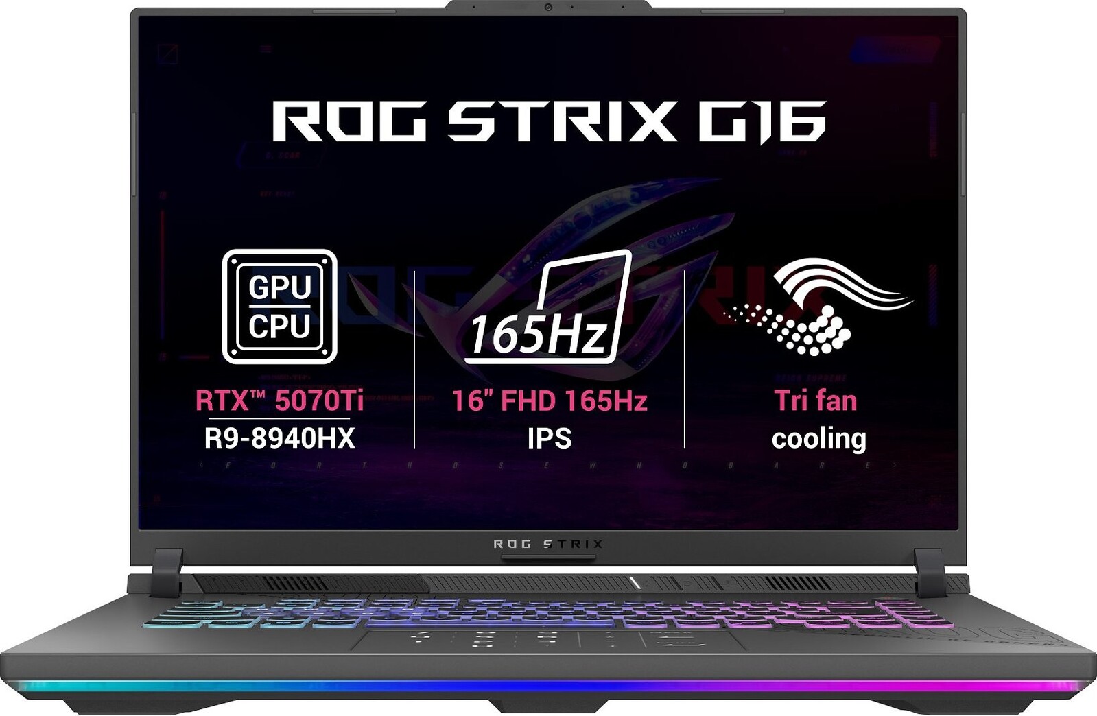 ASUS ROG Strix G16 G614PR-RV081W Eclipse Gray