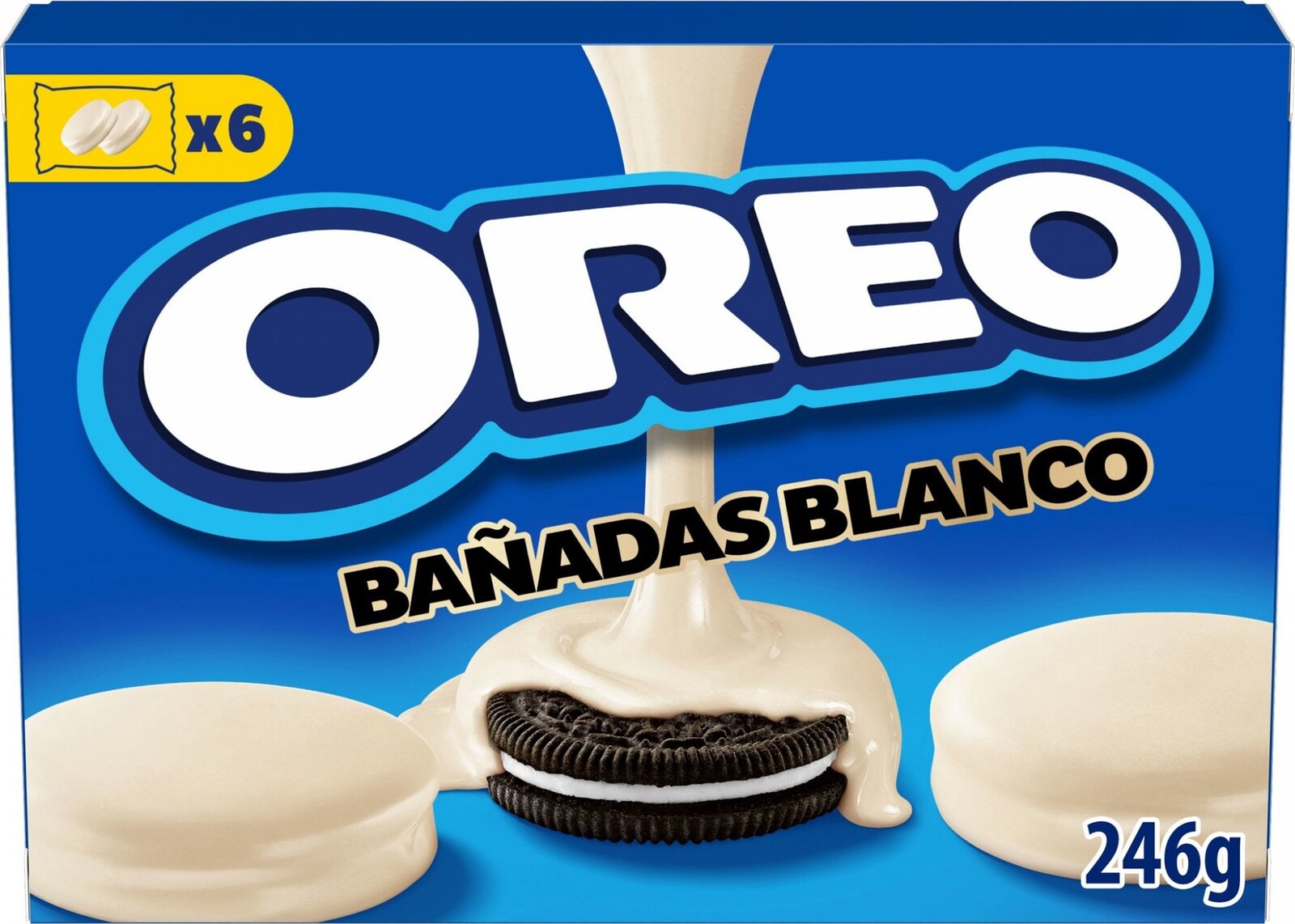 Oreo Sušienky máčané v bielej poleve 246 g