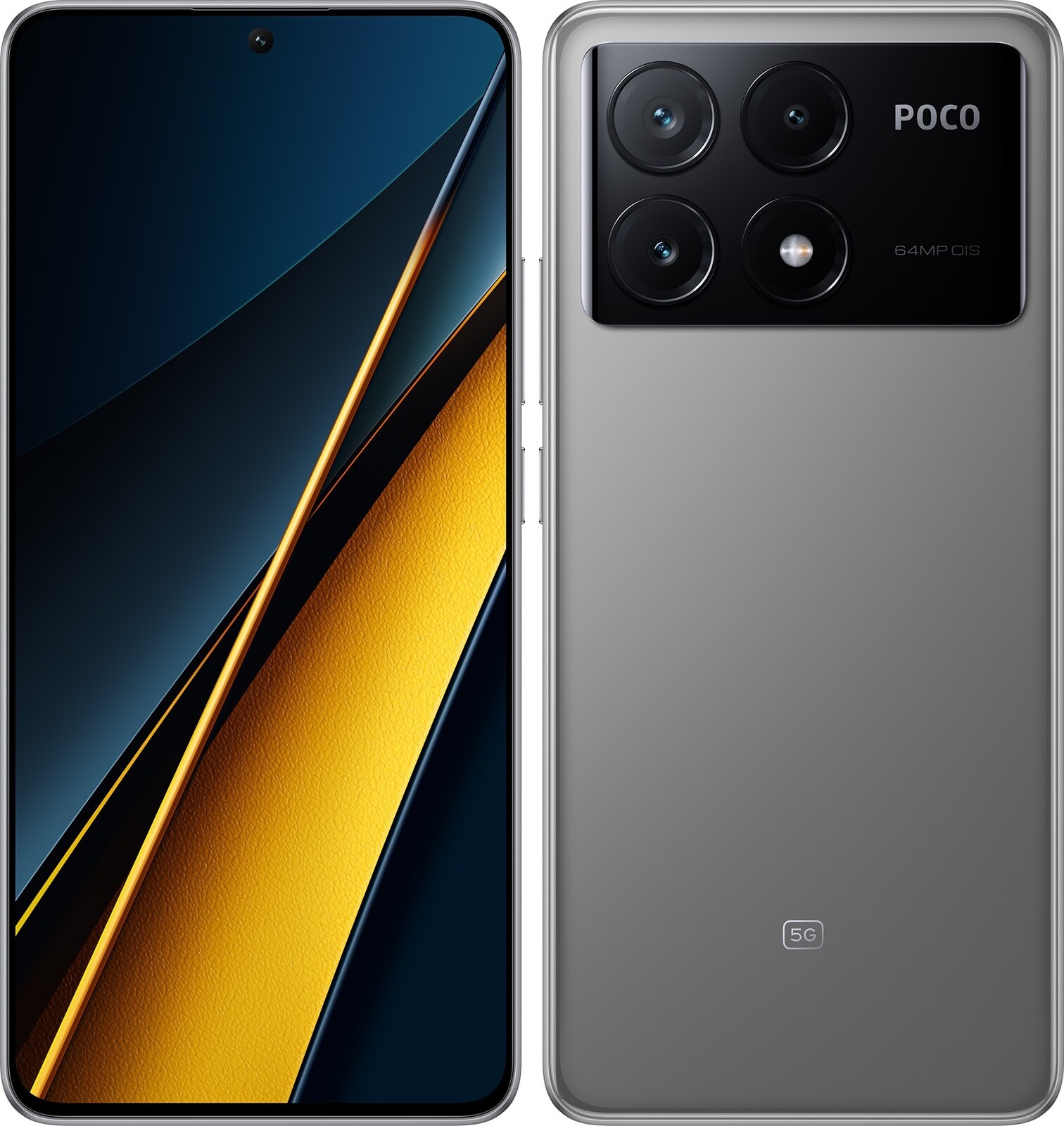 POCO X6 Pro 5G 12 GB/512 GB sivá