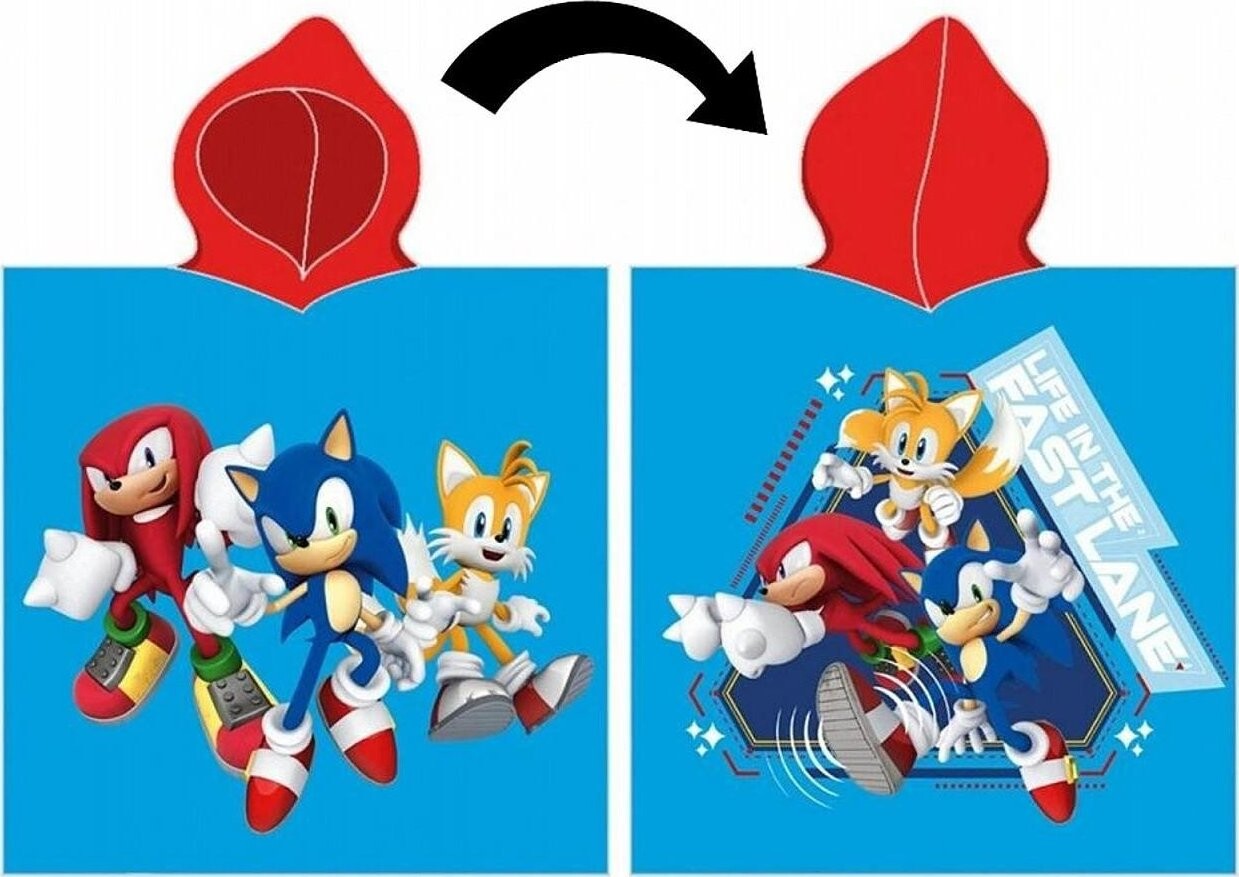 TipTrade Ježek Sonic a přátelé 55 × 110 cm