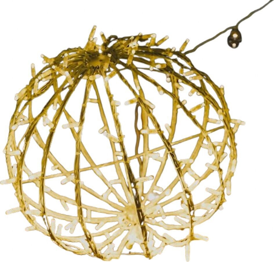 DECOLED LED svetelná guľa, teplá biela, priemer 60 cm