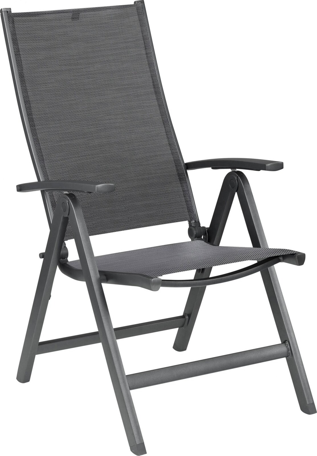 Kettler Simply Polohovacie hliníkové kreslo matný antracit