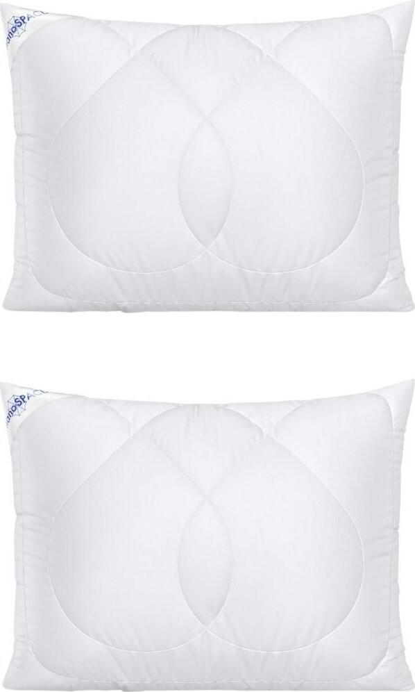 nanoSPACE Sada 2 ks polštářů kuličkových se zipem, 30 × 40 cm, 300 g