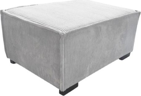 TEXTILOMANIE Taburet SMART, svetlosivý