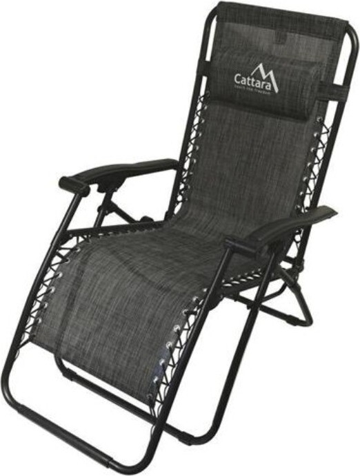 CATTARA Záhradné kreslo/ležadlo ALICANTE, antracit