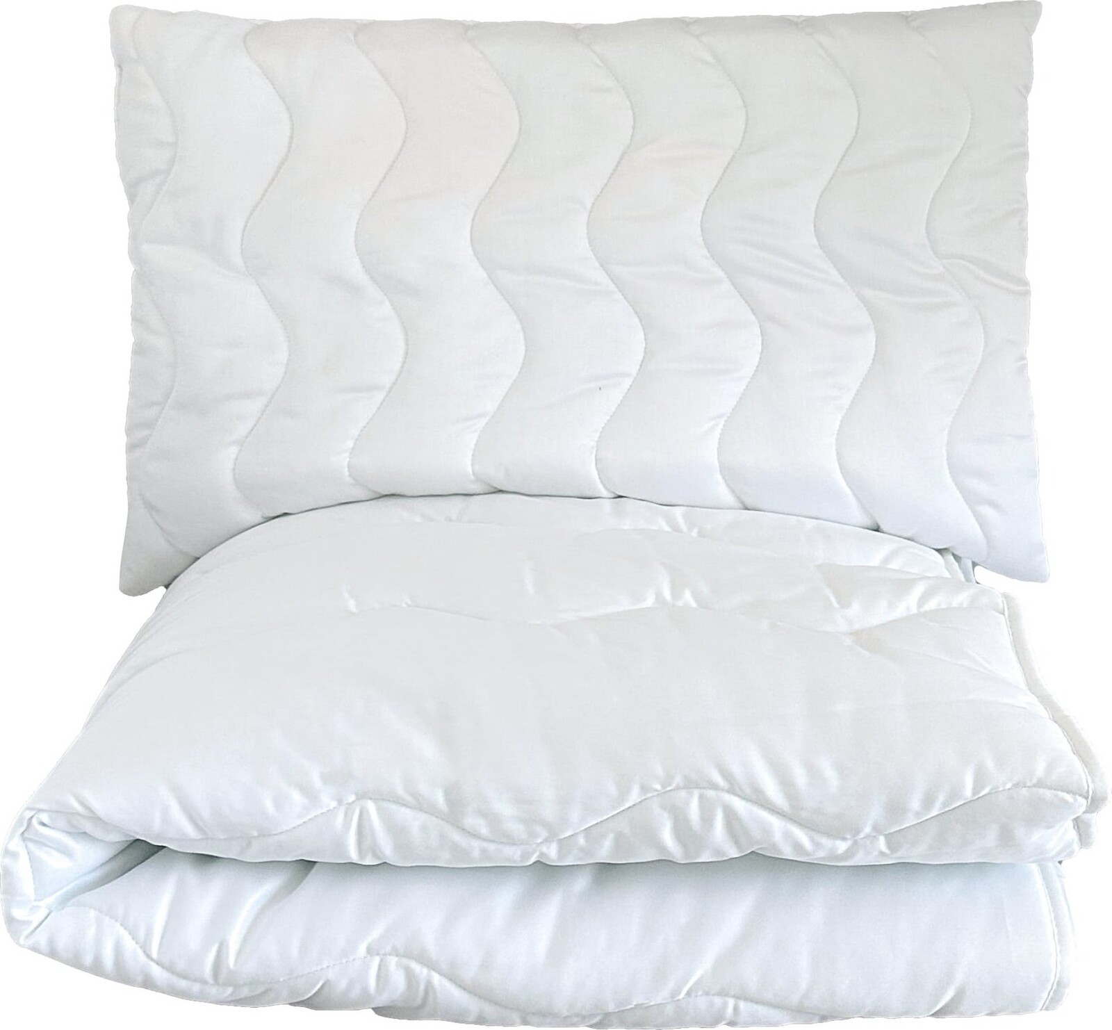 Hedda Comfort Celoroční peřina + polštář pro miminko, bavlněný satén, 100 × 135 cm + 40 × 60 cm