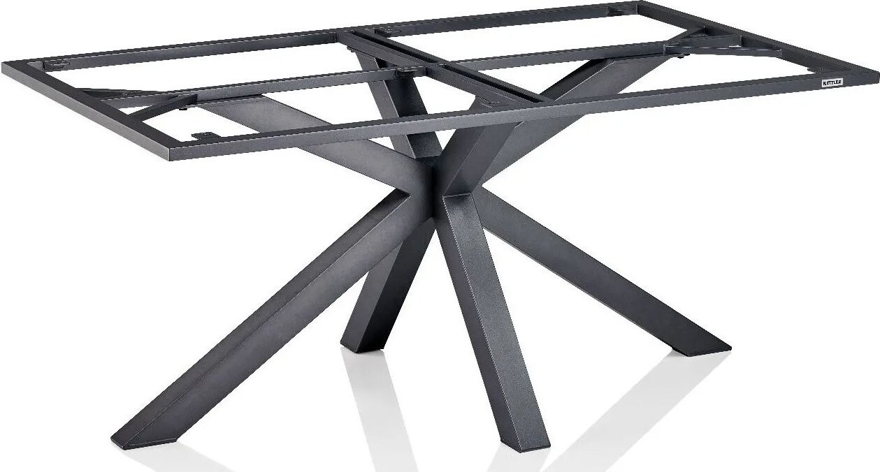 KETTLER Stolová kostra X-LEG 160 × 95 cm, antracit