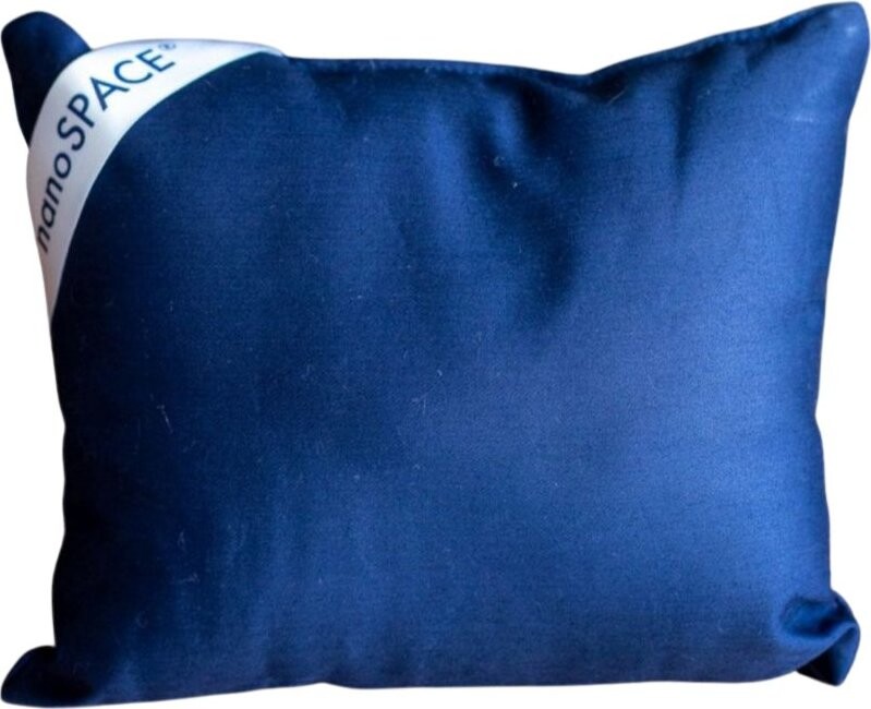 nanoSPACE Cestovní mini polštářek pro alergiky, modrý