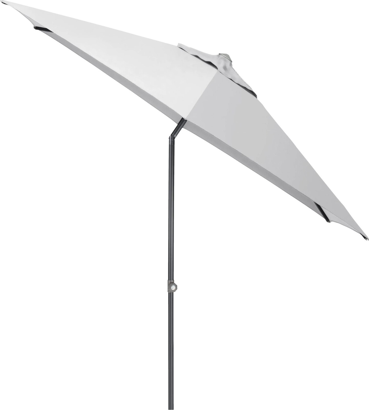 KETTLER Slnečník Easy push 300 cm, matný antracit/svetlo sivý, vodoodolný