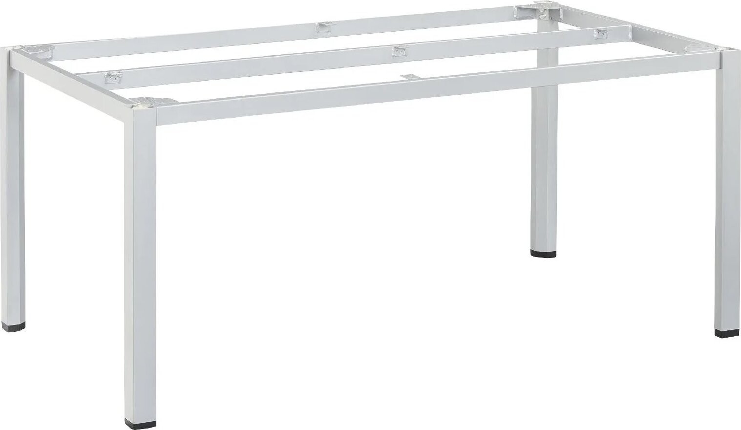 KETTLER Stolová kostra CUBIC 180 × 95 cm, strieborná