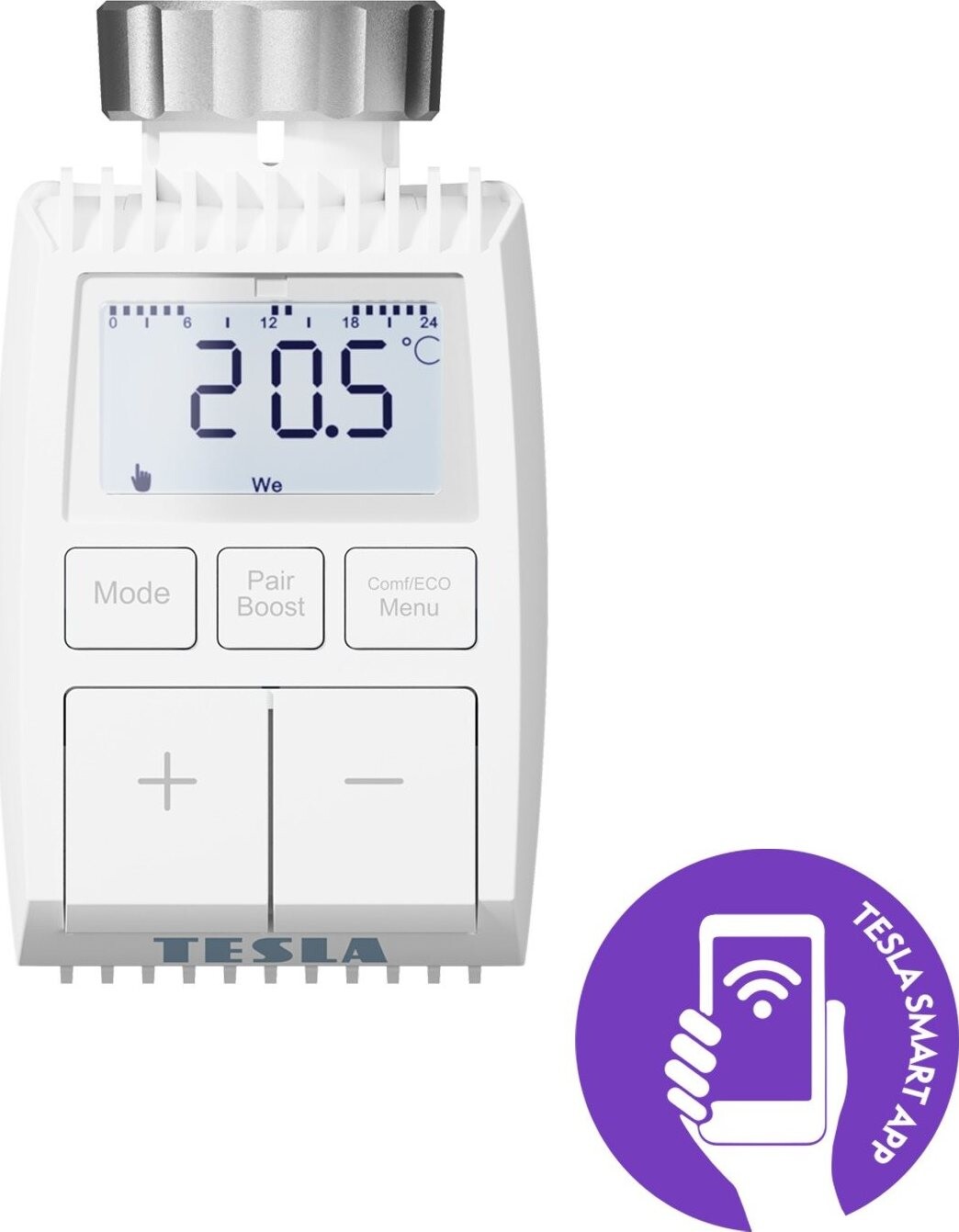 Termostatická hlavica Smart Thermostatic Valve TV100