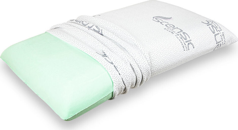 Perdormire Bio Moore Levandule polštář z paměťové bio pěny obsahující přírodní oleje, 72 × 42 cm