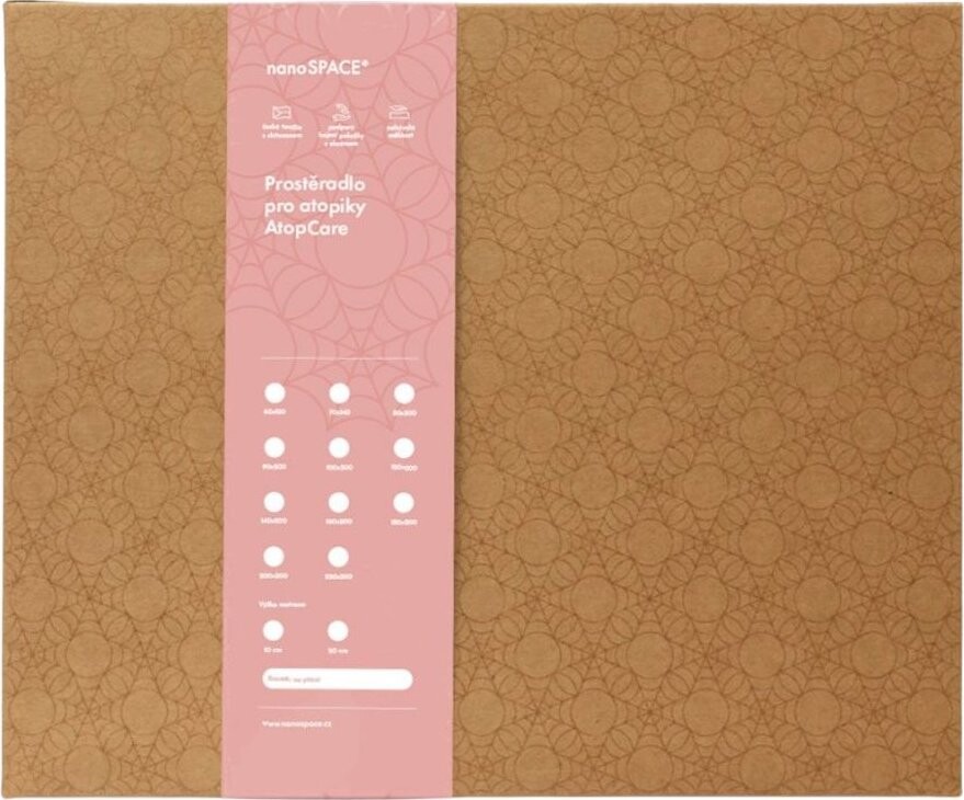 nanoSPACE Prostěradlo pro atopiky AtopCare 90 × 200 cm