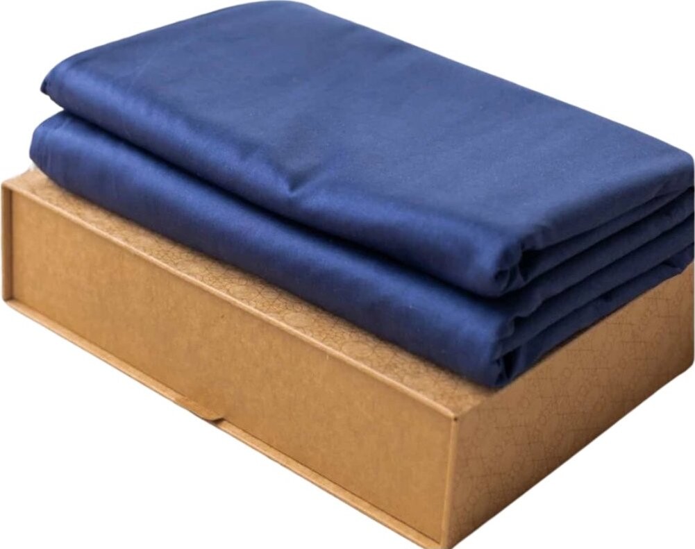 nanoSPACE Protiroztočový povlak na anatomický polštář 42 × 66 cm, Nanobavlna®, modrý