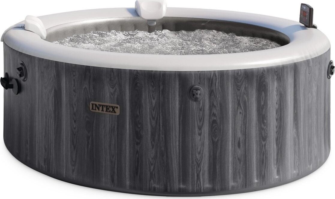 INTEX Pure Spa Bubble Greywood Deluxe 4 AP 28440NP