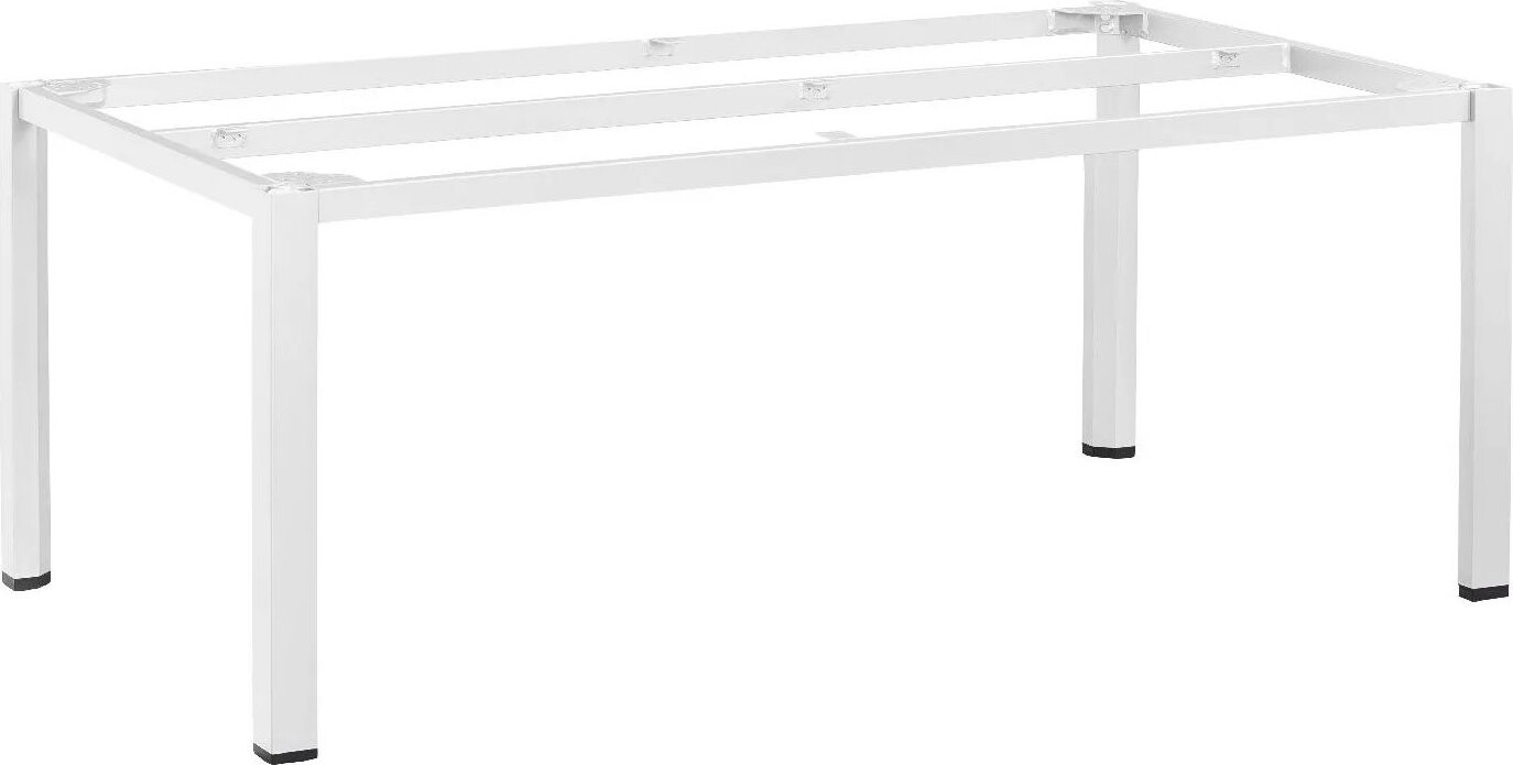 KETTLER Stolová kostra CUBIC 180 × 95 cm, biela