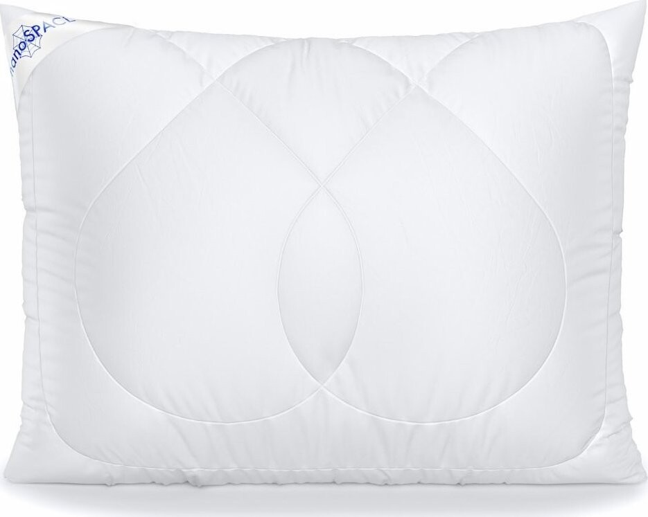 nanoSPACE Polštář pro alergiky prošitý se zipem, 50 × 50 cm
