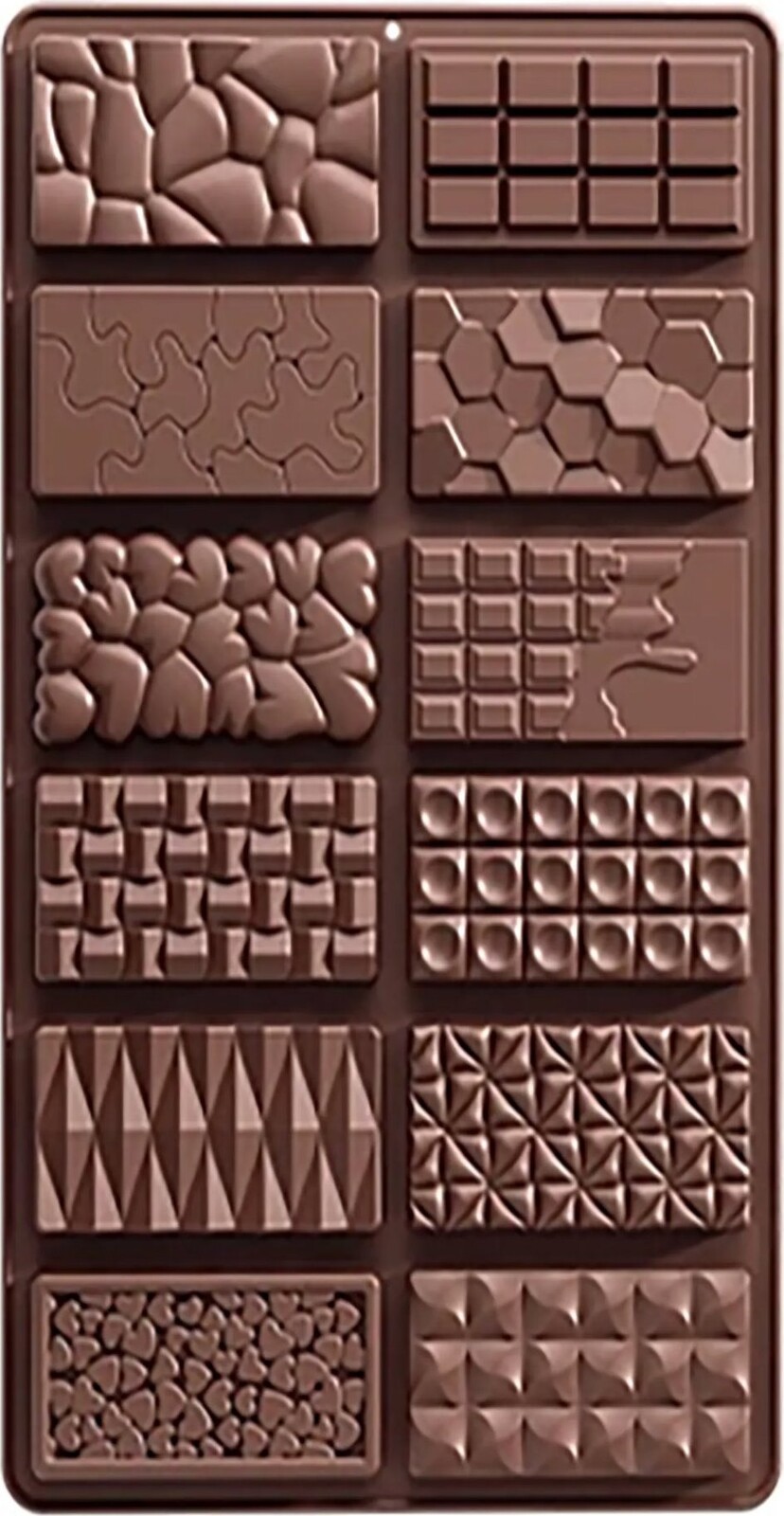 TORO Forma na čokoládu silikonová 12 ks tabulek