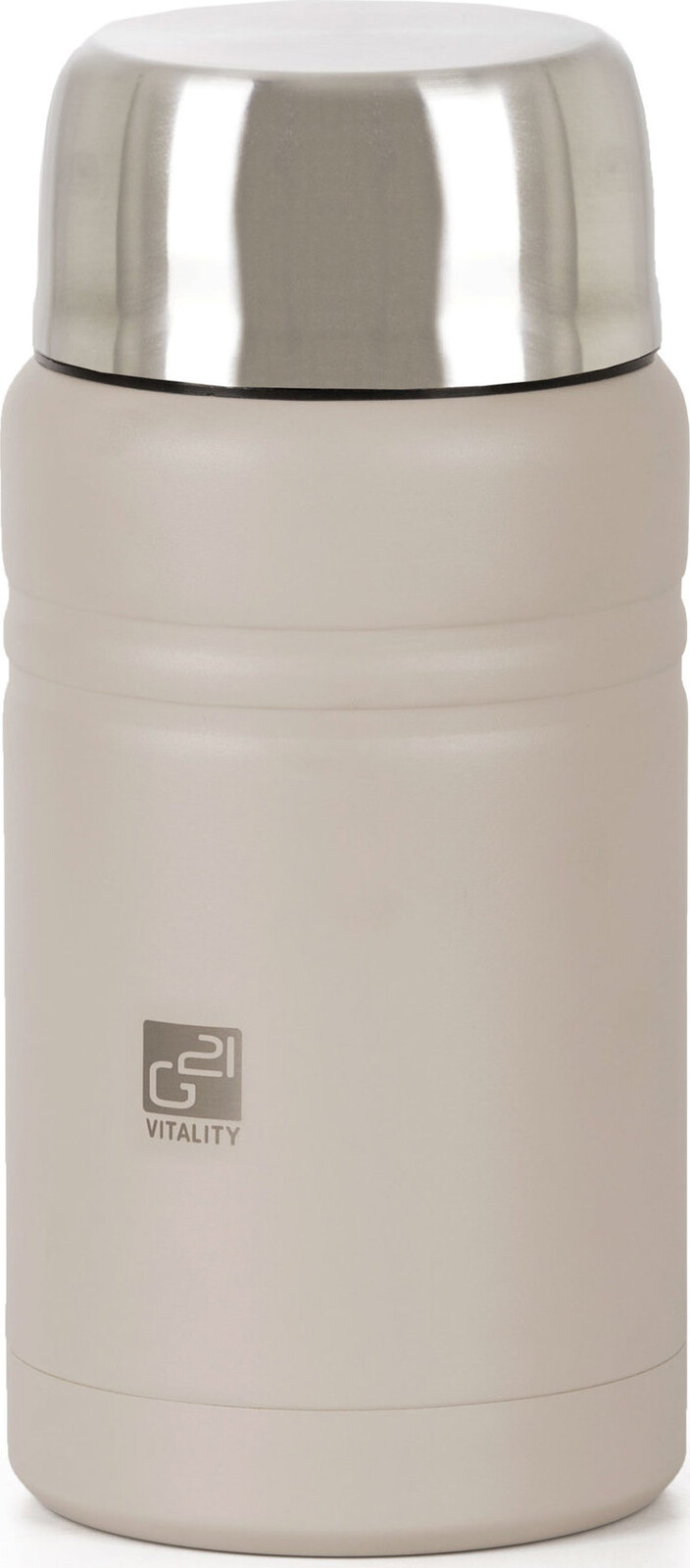 G21 Termoska na jídlo 750 ml se lžičkou pískově béžová