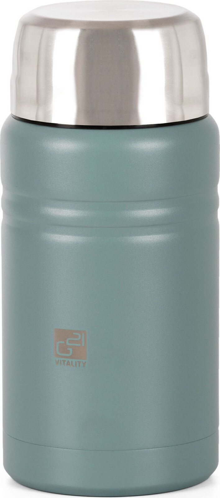 G21 Termoska na jídlo 750 ml se lžičkou eukalyptově zelená