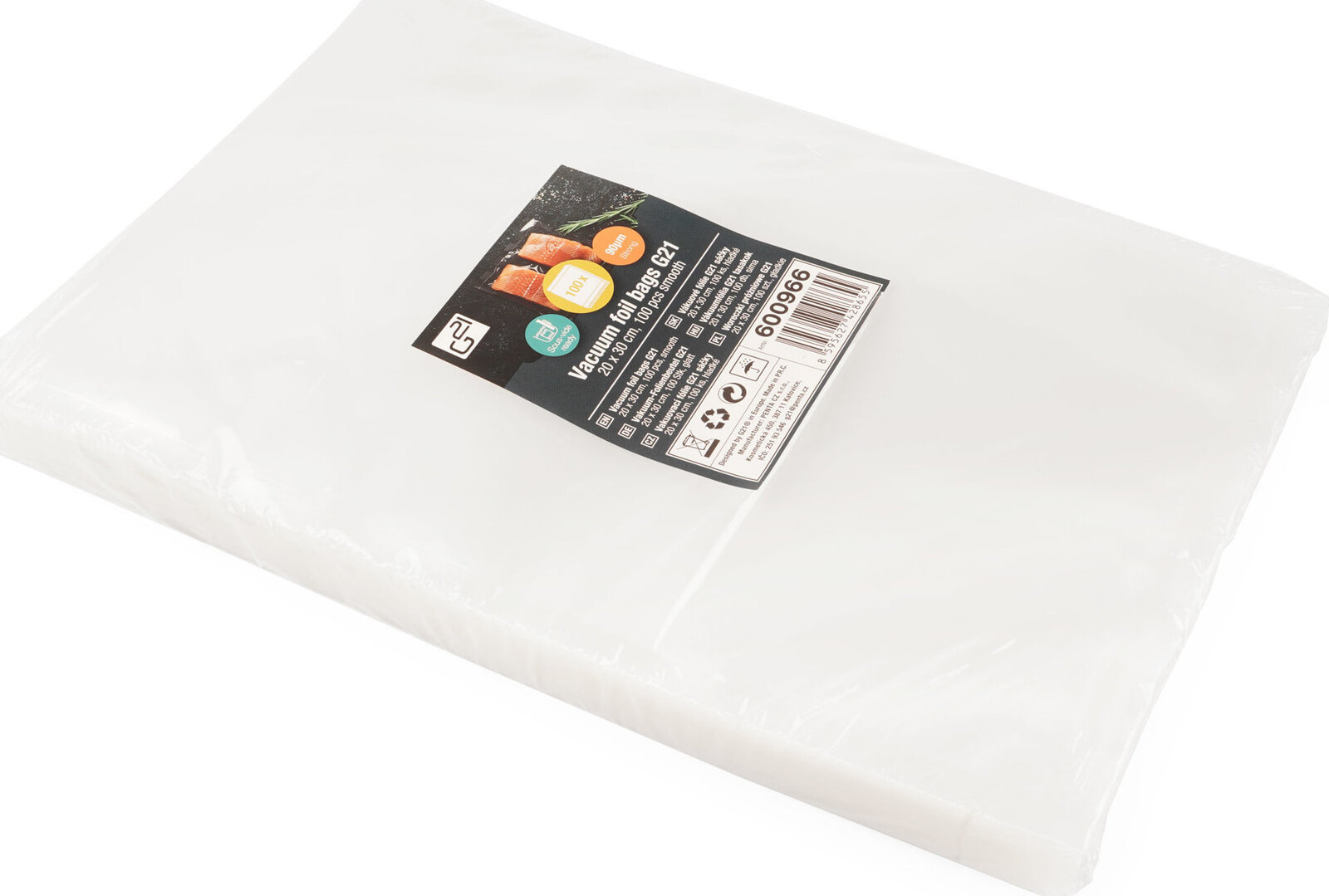 G21 Vakuovací fólie/sáčky 20 × 30 cm 100 ks hladké