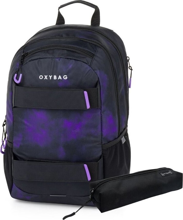 OXYBAG Študentský batoh + etui OXY SPORT Grunge girl