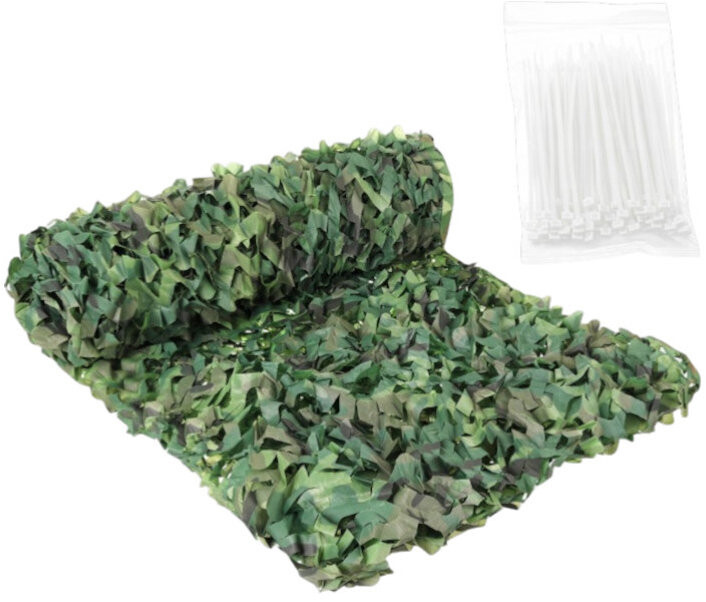 Gardlov 27386 Maskovací síť 2 × 3 m + 100 stahovacích pásků