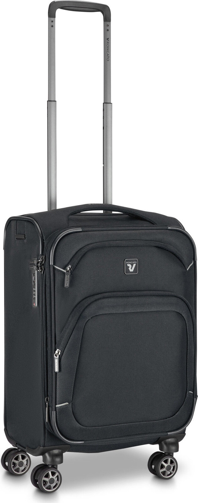 Roncato cestovní kufr GATEWAY S Air France černý 55 × 35 × 23 / 25 cm