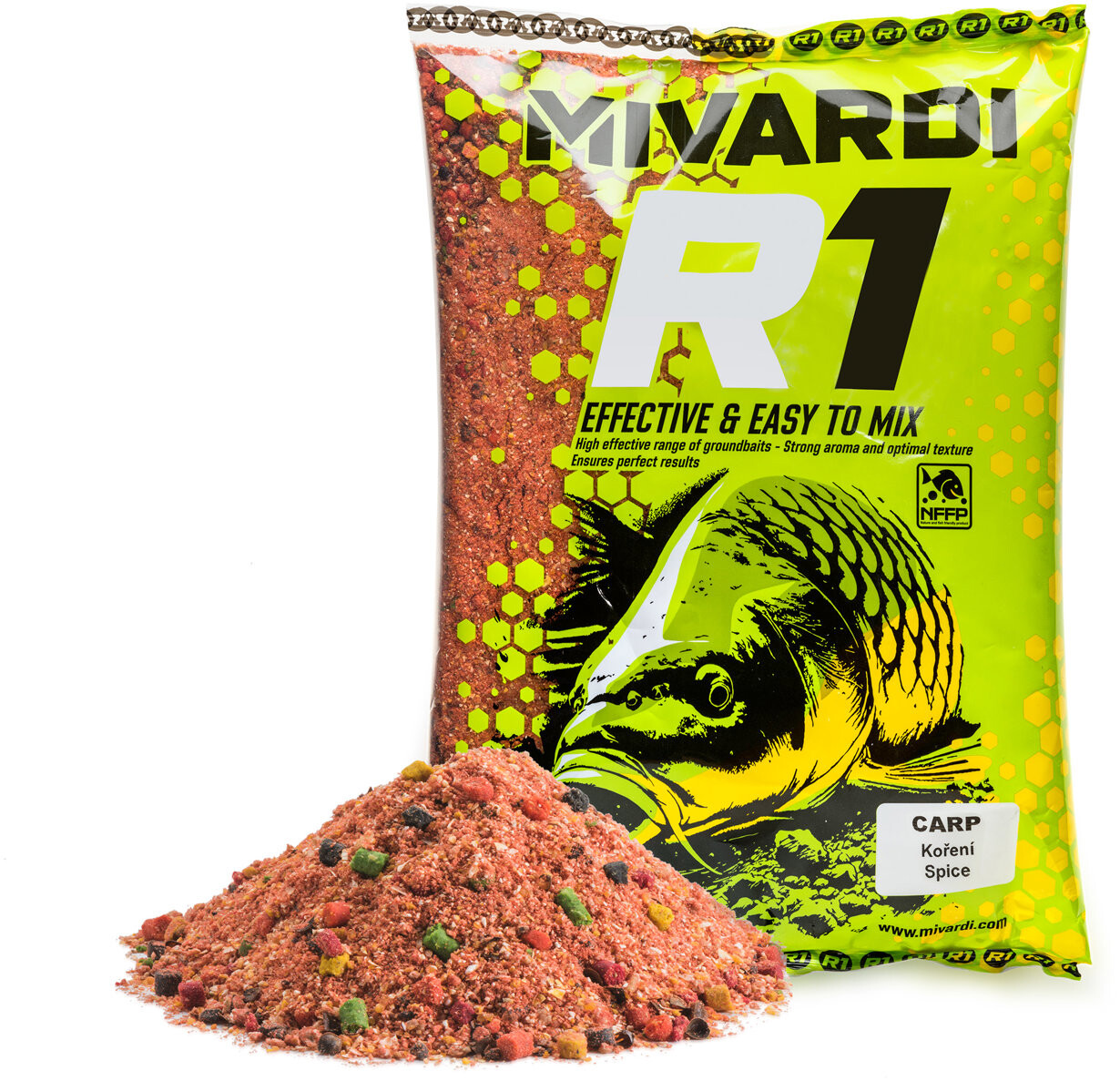Mivardi Vnadící směs R1 CARP 1,4 kg Koření