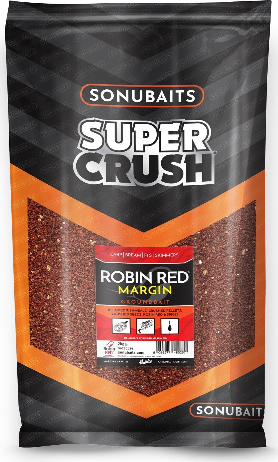 Sonubaits Vnadící směs Supercrush Robin Red Margin 2 kg