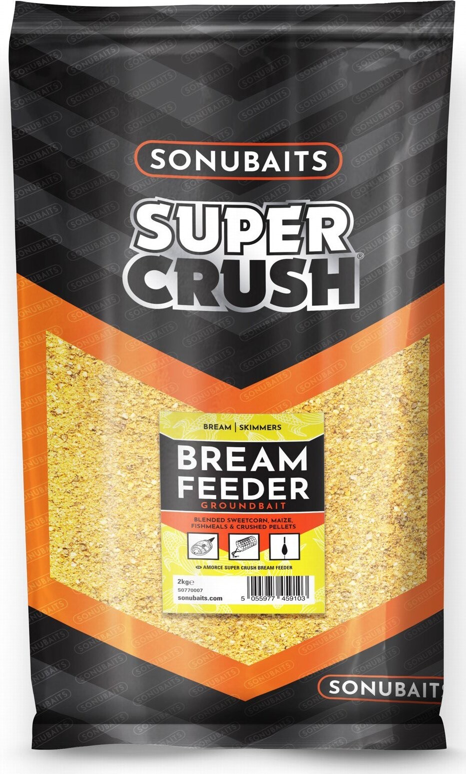 Sonubaits Vnadící směs Supercrush Bream Feeder 2 kg