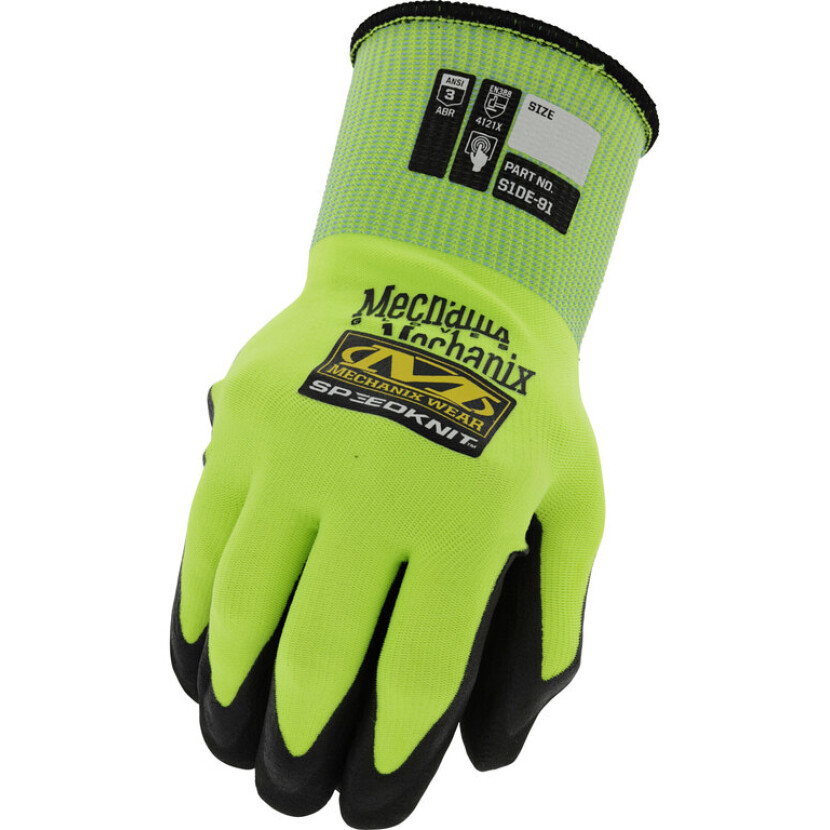Rukavice pracovné Mechanix Wear SpeedKnit CoolMax - zelené, S