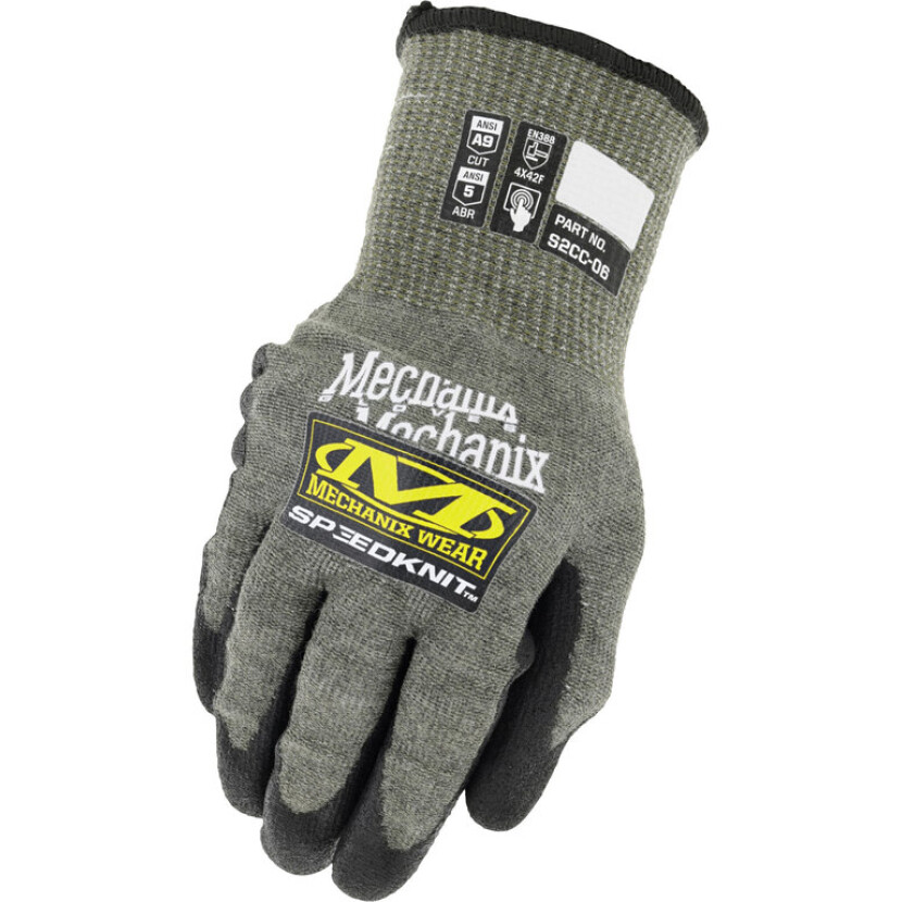 Rukavice pracovné Mechanix Wear SpeedKnit S2CC06 - sivé, S