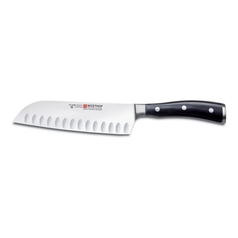 Nôž Santoku s výbrusom 17 cm Classic Ikon WÜSTHOF