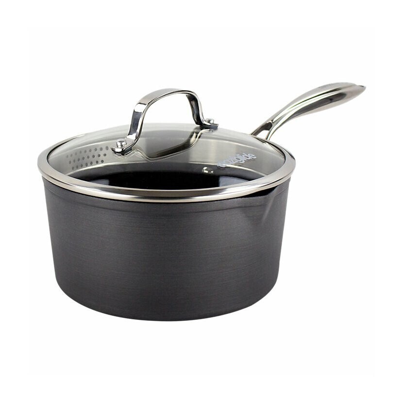 Rajnica na omáčku NEVERSTICK3 16 cm, 2 l, s vekom, hliník, Eaziglide