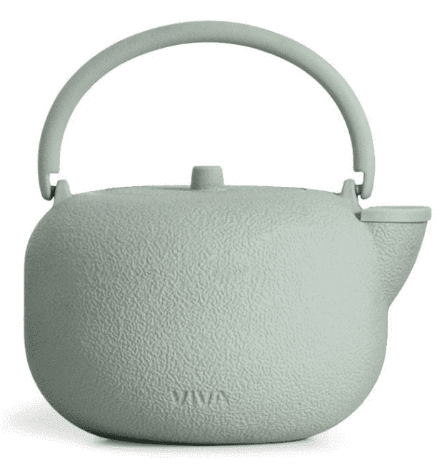 Čajová kanvica s infúzorom SAGA 800 ml, mäta, liatina, Viva Scandinavia