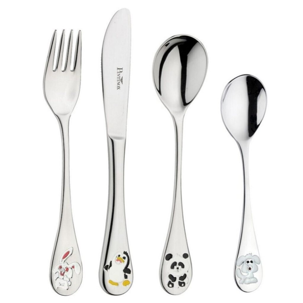 Detská sada príborov ARCA DI NOE, sada 4 ks, Pintinox
