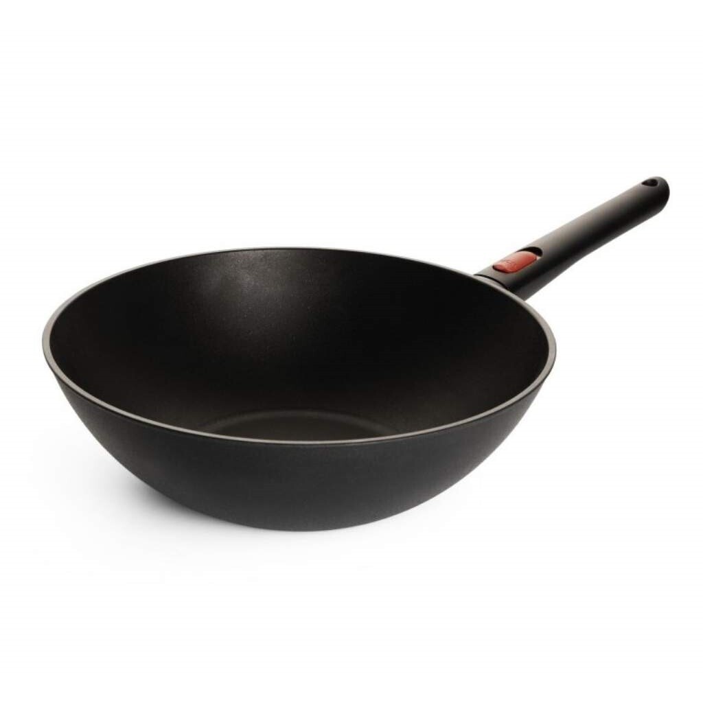 Wok ECO LITE IND QXR 30 cm, s odnímateľnou rukoväťou, hliník, WOLL